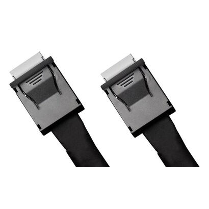 cable-icy-box-slimsas-x8-sff-8654-2x-oculink-x4-sff-8611-negro-50cm-mb206l-b