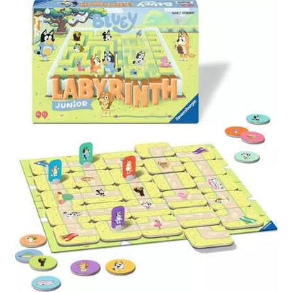 ravensburger-bluey-junior-labyrinth-juego-de-mesa-24711
