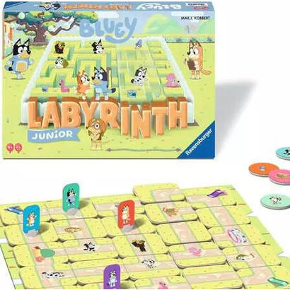 ravensburger-bluey-junior-labyrinth-juego-de-mesa-24711