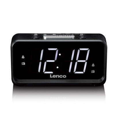 lenco-cr-28bk-radio-reloj-analogica-negro