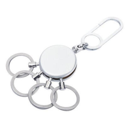 troika-patent-easy-llavero-de-anilla-plata