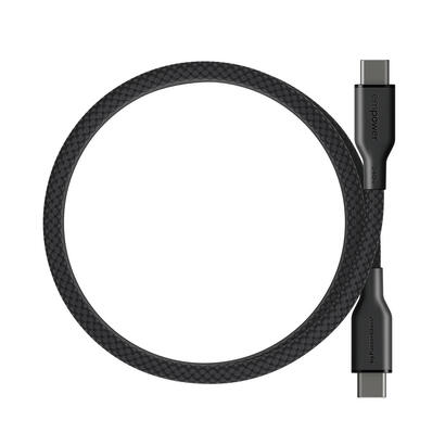 panzerglass-empower-by-magnetic-240w-usb-c-to-usb-c-cable-usb-20-15m-space-black-cable-usb-15-m-transparente