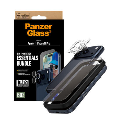 panzerglass-2-in-1-essentials-bundle-iphone-17-pro-protector-de-pantalla-apple-1-piezas