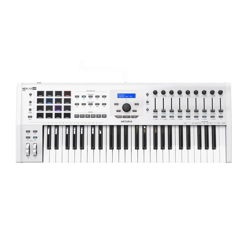 arturia-keylab-49-mkii-teclado-midi-49-llaves-usb-negro-blanco