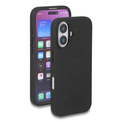 delock-schutzhulle-para-iphone-16-aus-soft-touch-silikon-negro