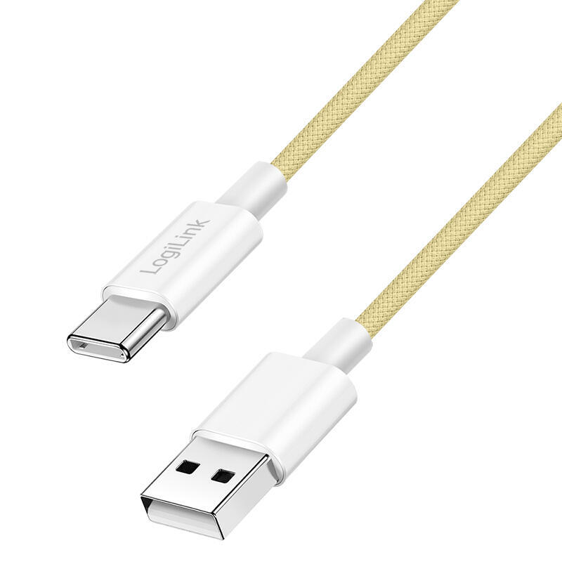 cable-de-100m-usb-20-048-gbits-pd60w-usb-c-macho-a-usb-a-macho-amarillo-nylon-logilink-retail