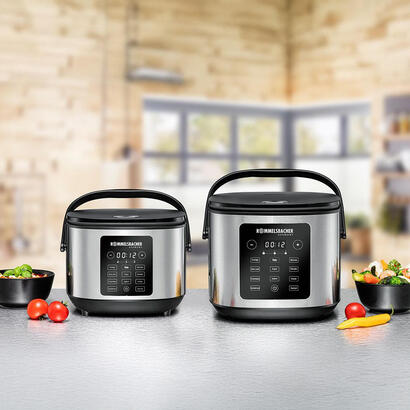 arrocera-rommelsbacher-mrk-650-3-l-600-w-acero-inoxidable