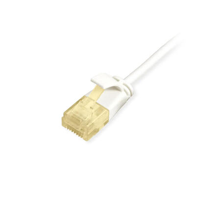 equip-cable-de-red-cat6a-slim-u-utp-2xrj45-015m-blanco-lszh