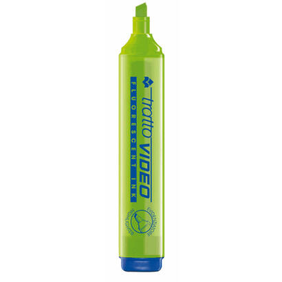 tratto-video-marcador-fluorescente-verde-12u-