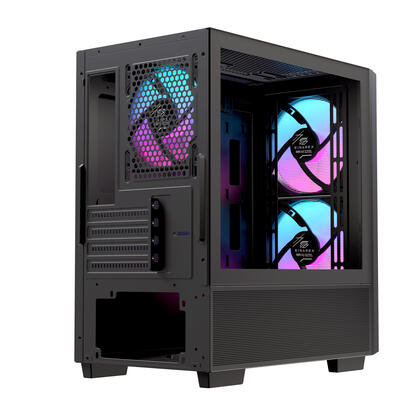 caja-pc-micro-atx-einarex-pm150-gaming-rgb-usb30-usb-c-black