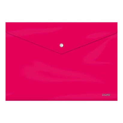 dohe-sobre-portadocumentos-folio-cierre-de-broche-polipropileno-cristal-opaco-200-micras-fucsia