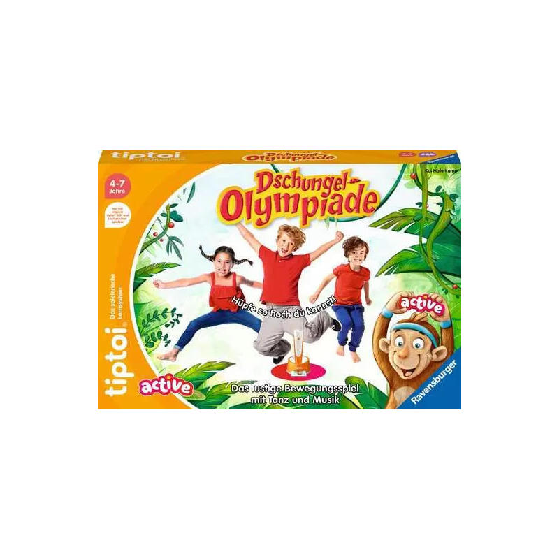 ravensburger-tiptoi-active-jungle-olympics-juego-de-mesa-00129