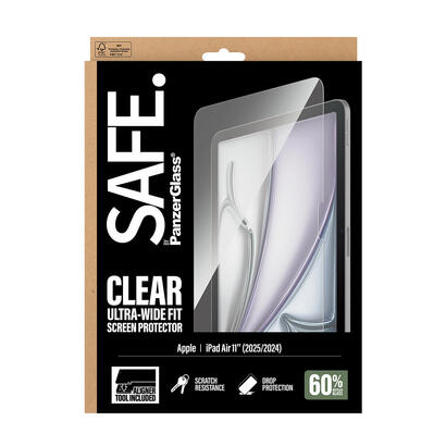 panzerglass-safe-by-screen-protector-ipad-air-11-2024-2026-ultra-wide-fit-w-fastfit-tool-protector-de-pantalla-apple-1-piezas
