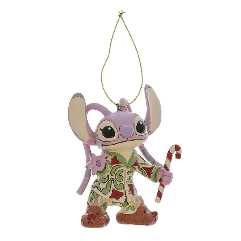 adorno-arbol-de-navidad-enesco-disney-stitch-angel-pijama-navideno