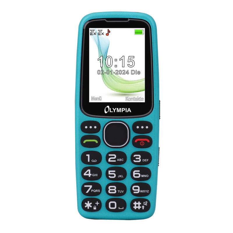 olympia-star-61-cm-24-92-g-negro-turquesa