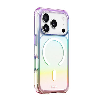 laut-aero-holo-funda-para-iphone-17-pro-16-cm-63-perlado-transparente