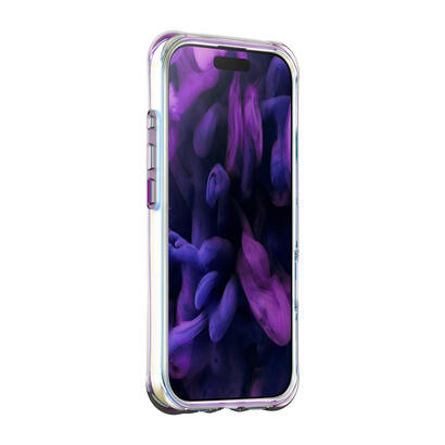 laut-aero-holo-funda-para-iphone-17-pro-16-cm-63-perlado-transparente