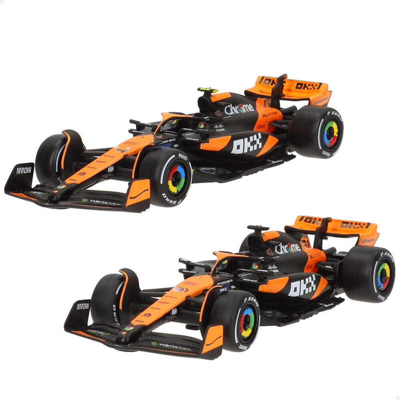 blister-2-coches-mclaren-mcl38-f1-2024-metal