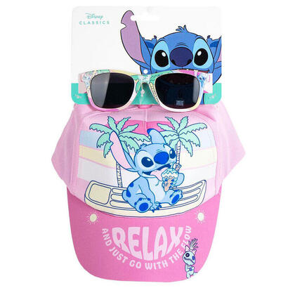 pack-de-6-unidades-set-gorra-gafas-sol-stitch-disney