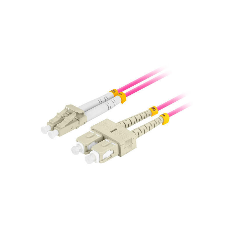 lanberg-cable-fibra-optica-mm-lc-upc-sc-upc-duplex-2m-lszh-om4-50-125-30mm-violet