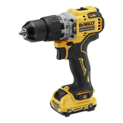 taladro-dewalt-de-impacto-inalambrico-dcd706d2-12volt-amarillonegro-2x-li-ion-xr-akku-2ah-in-t-stak-box-dcd706d2-qw