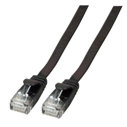 cable-efb-rj45-flach-de-red-u-utp-cat6a-pvc-025m-negro