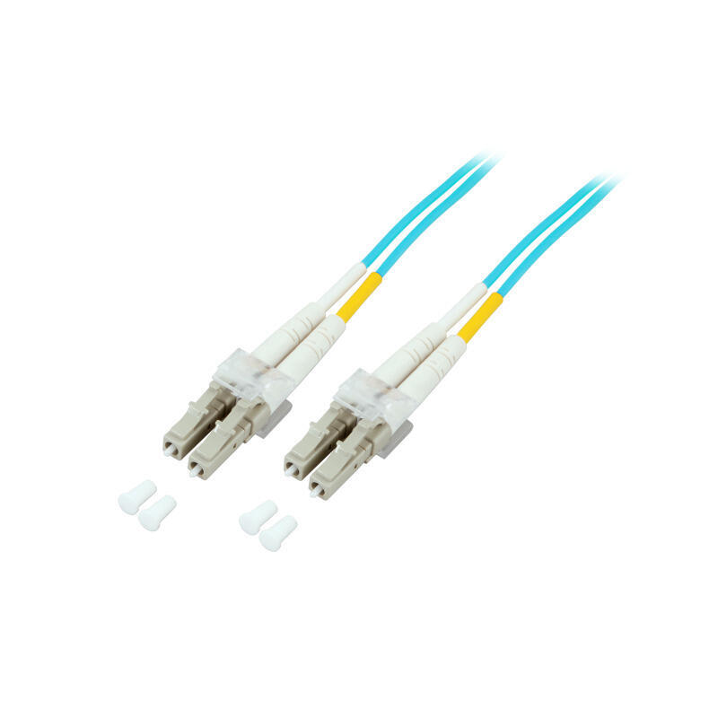 cable-efb-elektronik-o03121-de-fibra-optica-e-infiniband-1-m-lc-turquesa