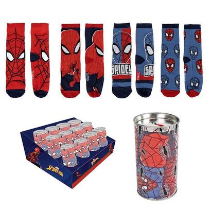 pack-de-12-unidades-hucha-4-pares-calcetines-spiderman-marvel