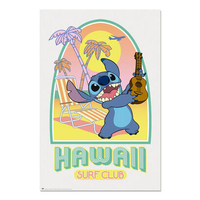 poster-hawaii-club-surf-stitch-disney