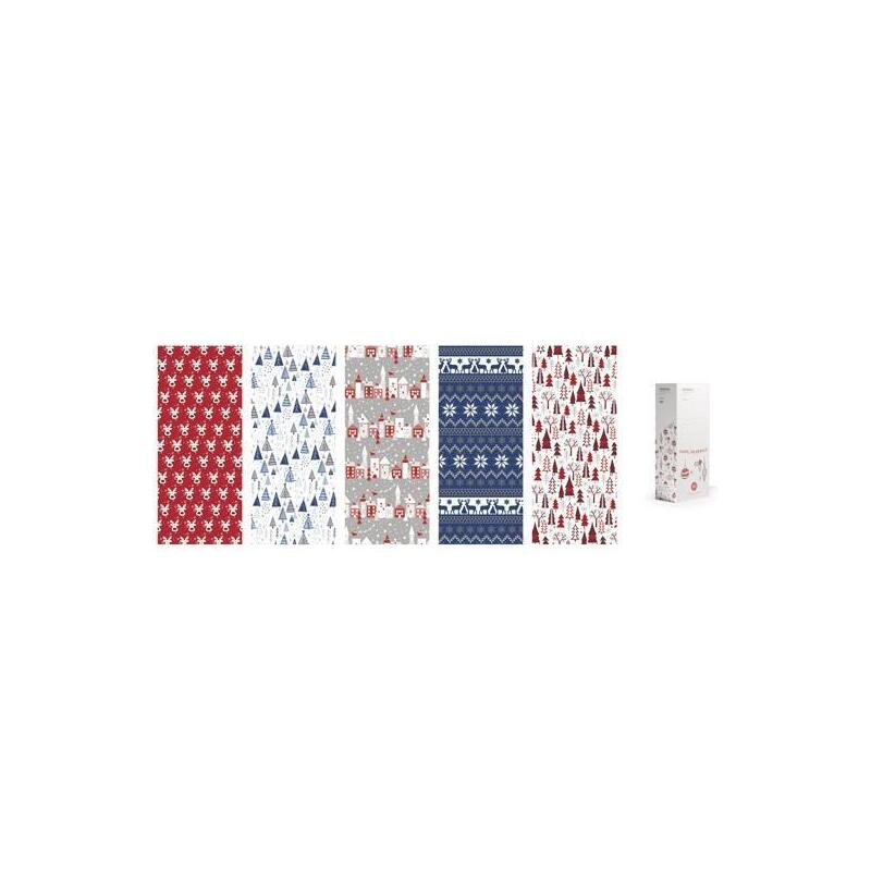 wonder-papel-de-regalo-rollo-70cm-x-2m-surtido-navidad-nordic-expositor-50-ud