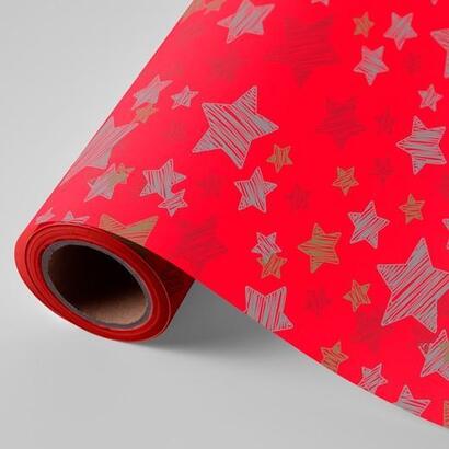 wonder-papel-de-regalo-bobina-62cm-4kg-navidad-rojo-estrellas