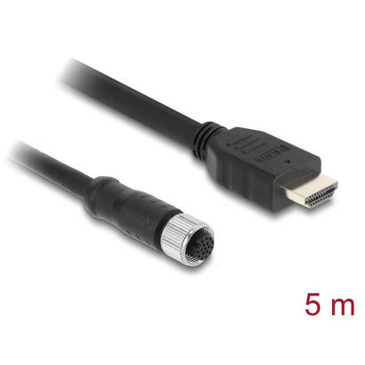 delock-m12-cable-a-kodiert-17-pin-hembra-a-hdmi-macho-5-m-negro