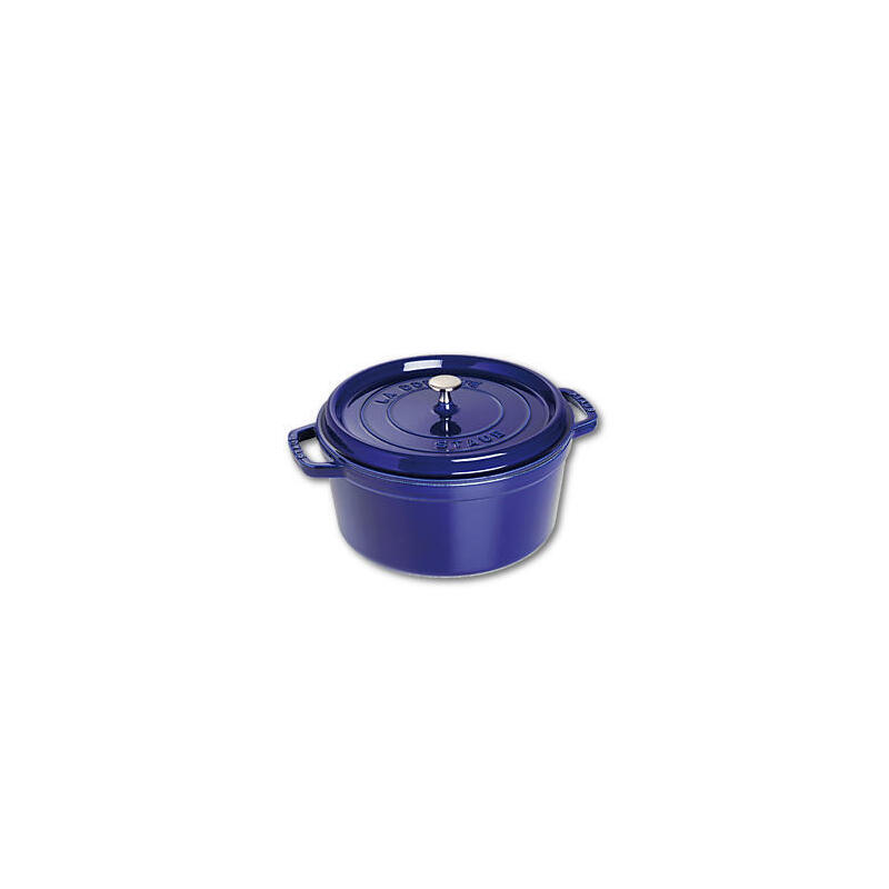staub-la-cocotte-28cm-rund-dunkelblau-gusseisen