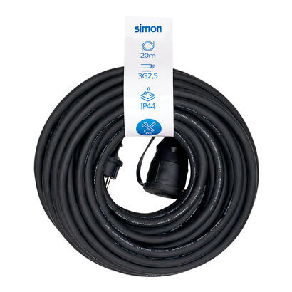 prolongador-profesional-20-m-ip44-h07rn-f-3-g-25-mm-1-toma-con-tapa-16-a-250-v-negro