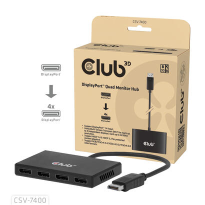 club3d-multi-mreaming-transport-hub-1xdp-4xdp-4k30hz
