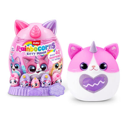 zuru-rainbocorns-eggzania-kitty-mania-figura-de-juguete-articulos-surtidos-una-figura-92125