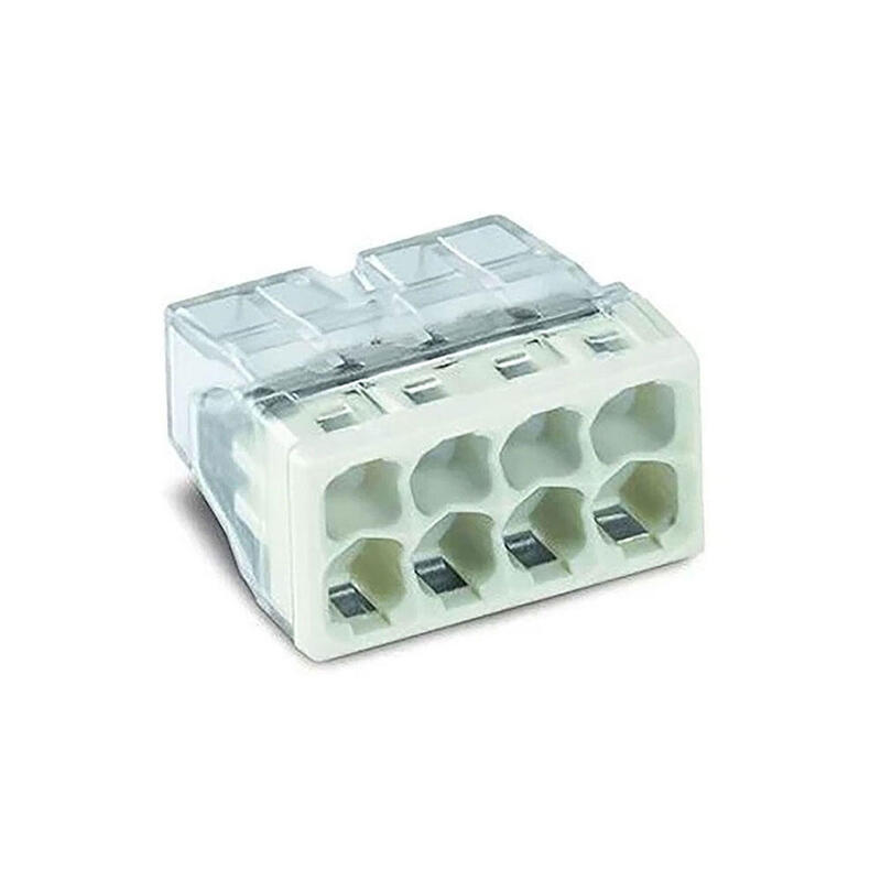 pack-de-100-unidades-conector-rapido-8-vias-o-maximo-25-mm-transparente-verde-gris