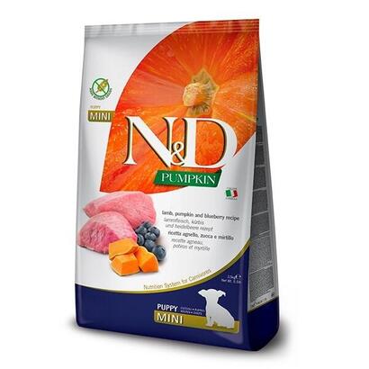 farmina-nd-dog-pumpkin-lamb-blueberry-puppy-mini-100gr