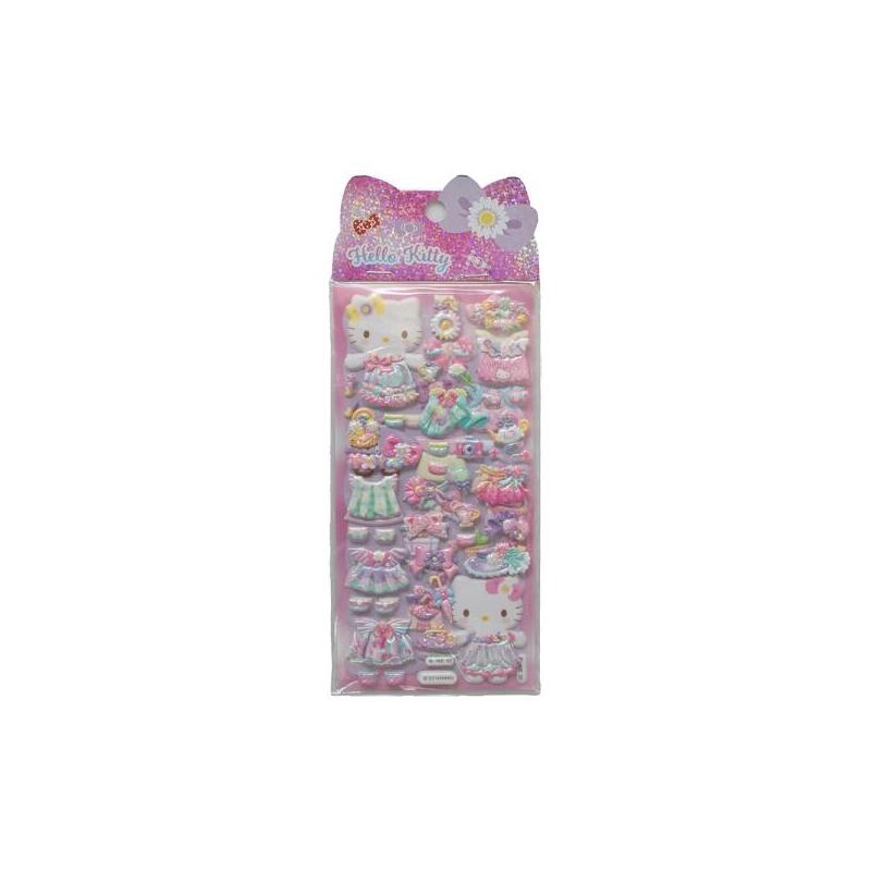 comansi-pegatinas-en-relieve-hello-kitty-10-x-25-cma-4-modelos-surtidos-efecto-3d-estilo-kawaii