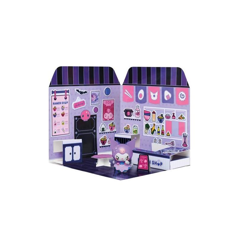 comansi-sticker-house-kuromi-ramen-shop-incluye-figura-stickers-lavables-escenario-adorable-juego-creativo