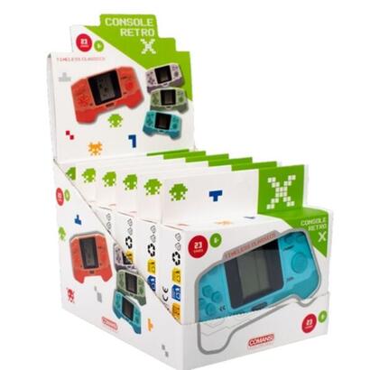 comansi-pack-6-consolas-retro-x-portatila-23-juegos-pantalla-monocroma-diseao-compacto-estilo-vintage-
