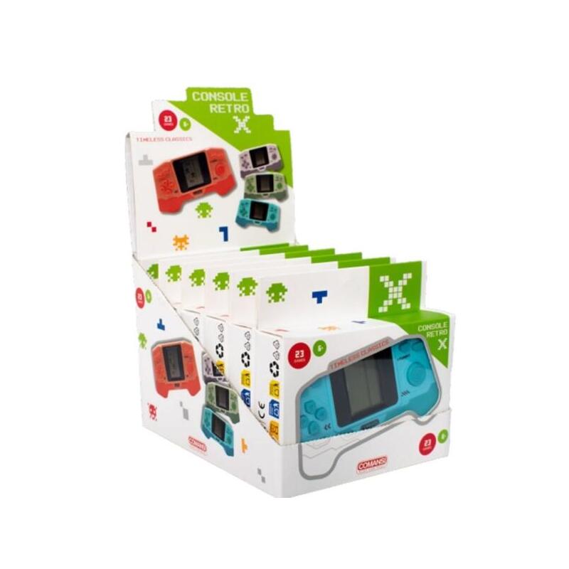 comansi-pack-6-consolas-retro-x-portatila-23-juegos-pantalla-monocroma-diseao-compacto-estilo-vintage-