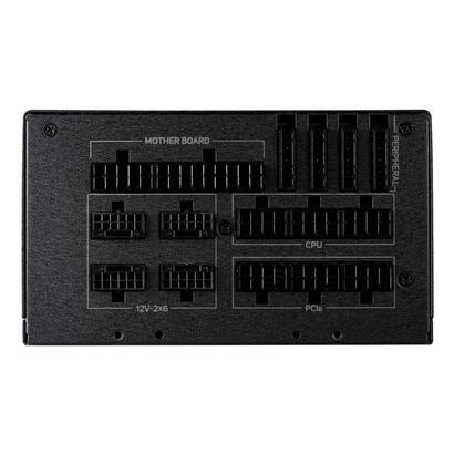 fortron-cannon-pro-2500-negro-4x-12-pin-3x-pcie-cablemanagement-2500-watt-ppa25a0102
