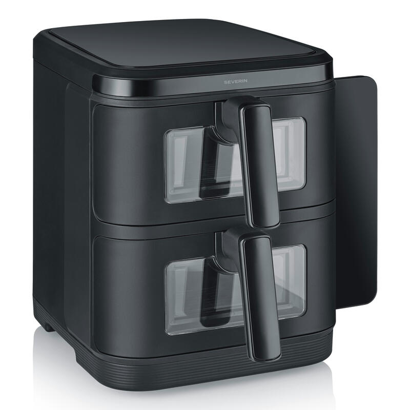 severin-fr-2468-doble-11-l-independiente-2800-w-freidora-de-aire-caliente-negro