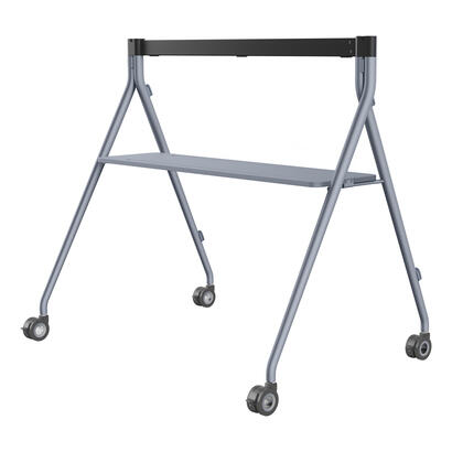 floorstand-with-shelf-for-yealink-65-meetingboard-pro