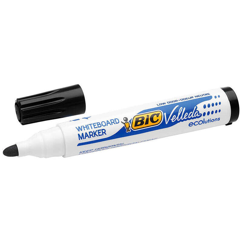 pack-de-12-unidades-bic-velleda-1701-ecolutions-marcadores-para-pizarra-punta-redonda-trazo-de-15-mm-tinta-con