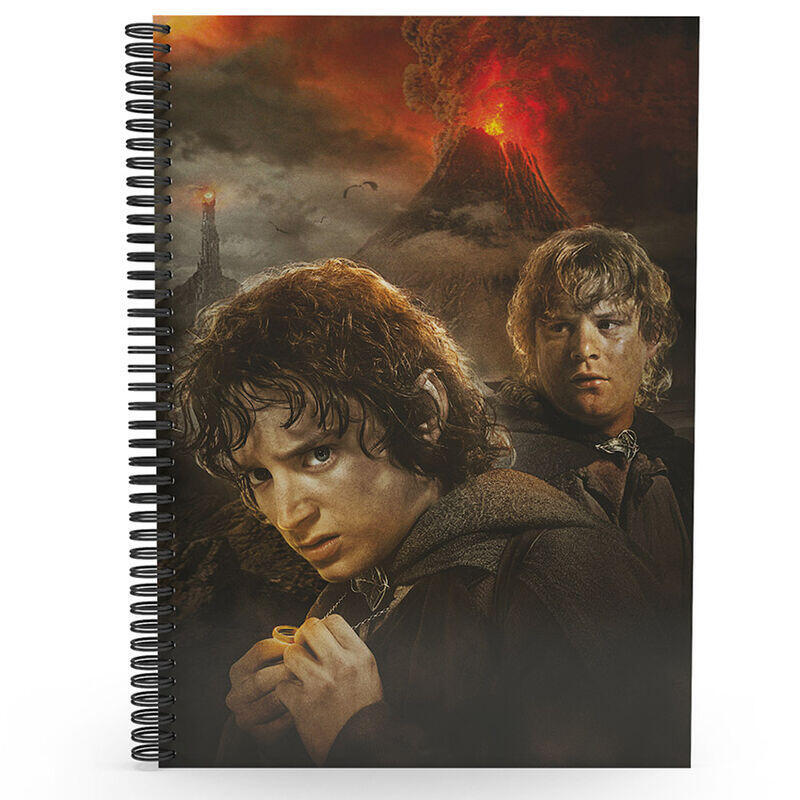 pack-de-3-unidades-cuaderno-3d-frodo-and-sam-el-senor-de-los-anillos