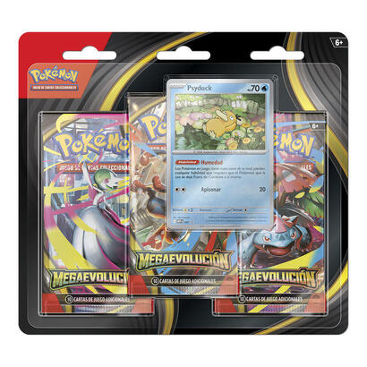 pack-de-24-unidades-blister-cartas-3-sobres-refuerzo-mega-evolucion-pokemon-espanol