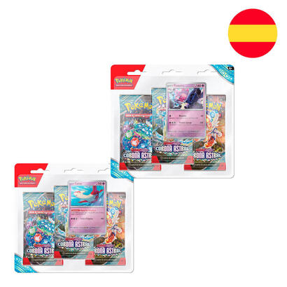 pack-de-24-unidades-blister-juego-cartas-3-sobres-refuerzo-corona-astral-pokemon-surtido-espanol