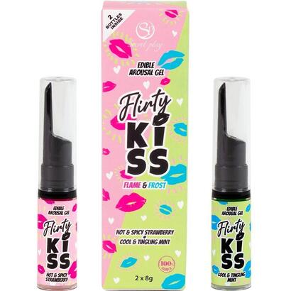 secretplay-flirty-kiss-geles-con-efectos-sexo-oral-fresa-menta-2-x-8-gr